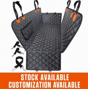 Funda Protectora para Asiento de Coche para Perros, Personalizada, de Gran Espacio, Plegable, Antideslizante, Duradera, Ajustable, Resistente a Arañazos, Extensor de Asiento de Coche, Compatible con Todos los Coches - Product Image 1
