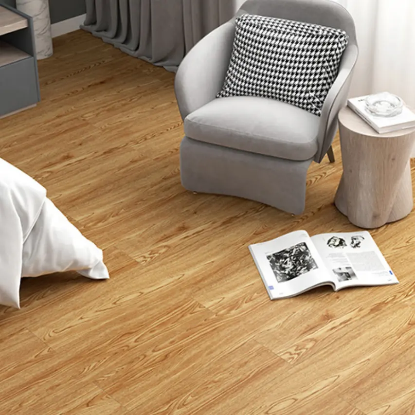 Affordable wooden look mimicked Patterns Self Adhesive vinyl floors