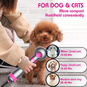 Nuevo Secador de Pelo Silencioso con Iones Negativos <span class=keywords><strong>para</strong></span> Mascotas, con Peine de Aire Caliente, Circulación de Aire de 360° y Eliminación de Pelo con un Solo Botón <span class=keywords><strong>para</strong></span> <span class=keywords><strong>Perros</strong></span> y Gatos - Product Image 3