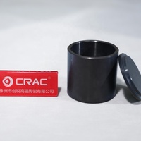 Pot de fraisage en nitrure de silicium sous vide CRAC pour pièces céramiques, compatible atmosphère inerte pour le traitement des métaux de terres rares de haute pureté