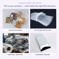 Film d'emballage plastique en rouleau, film barrière, film nylon, film sous vide, co-extrusion 11 couches, souple, écologique, largeur et épaisseur personnalisées, OEM