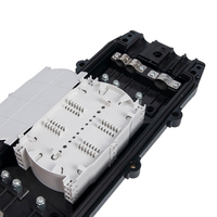 Outdoor Fiber Boxe 3 in 3 Out 96 Core PC Ip68 Waterproof FTTH Horizontal for Fiber Optic Splice Closure
