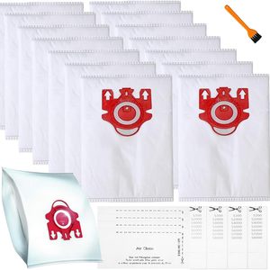 Sacs de rechange JC Factory Supply 3D Airclean <span class=keywords><strong>FJM</strong></span> pour sacs d'aspirateur <span class=keywords><strong>Miele</strong></span> Compact C1 Type <span class=keywords><strong>FJM</strong></span> - Product Image 2