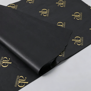 Premium Luxus Maßgefertigtes Biologisch Abbaubares Dünnes Seidenpapier, Geeignet für Heißprägung & Bedrucktes <span class=keywords><strong>Logo</strong></span>, Öko-Recycelbar - Product Image 2