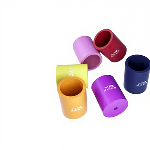 Manchon de tasse en caoutchouc mousse NBR, antidérapant, anti-chute, isolant, surface lisse, logo personnalisable - Product Image 2