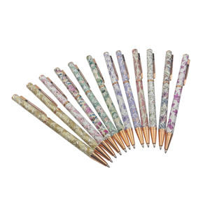 Stylo à bille en acier inoxydable de haute qualité, élégant et luxueux, avec impression de logo personnalisé - Product Image 1