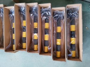 PWL10126 çelik park kilidi, sarı-siyah/kırmızı uyarı baba, yol park alanı doluluk kilidi - Product Image 5