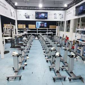 Professional Medical <strong>Optometry</strong> Equipment 630-800mm Bearing 150kg Aluminum Pillar Auto Lift Stage Desk Electrical Elevating <strong>Table</strong> - Product Image 5
