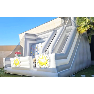 Muro de Escalada Inflable de PVC, Combo de Tobogán Inflable, <span class=keywords><strong>Juego</strong></span> de Salto Comercial Grande Tipo <span class=keywords><strong>Tik</strong></span> <span class=keywords><strong>Tok</strong></span> - Product Image 3