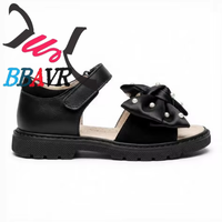 Sandales d'été pour filles, style africain, avec perles et fleurs, en PU, semelle intermédiaire en PVC, semelle extérieure en caoutchouc, doublure en PVC, prix de gros