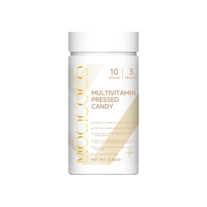 Comprimés multivitaminés pour adultes pour renforcer l'immunité avec 10 vitamines et 3 minéraux (calcium, fer, zinc) - Complément de vitamines <span class=keywords><strong>B</strong></span> et C - Product Image 1