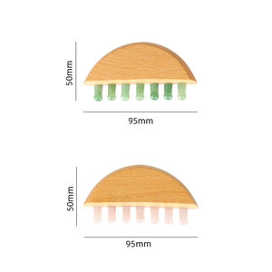 Outils de massage en bois pour le corps, rouleau de massage manuel pour les muscles endoloris, rouleau de fascia en bois pour le massage des tissus profonds et la <span class=keywords><strong>drainage</strong></span> <span class=keywords><strong>lymphatique</strong></span> - Product Image 6