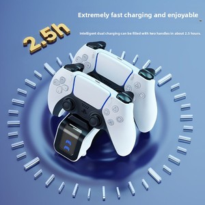 Jemdo Elite Phiên Bản Kép Xử Lý Sạc Đứng Cho Sony Cho PlayStation 5 (PS5) Điều Kiện Mới Jemdo Điều Khiển Trò Chơi Phụ Kiện - Product Image 2