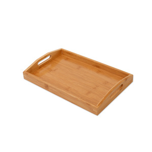 ถาดชาไม้ไผ่ทรงสี่เหลี่ยม Shengfuda ขนาด 20x15 ซม. ชุดน้ำชาไม้เนื้อแข็งสำหรับกังฟู ถาดเสิร์ฟบนโต๊ะ - Product Image 3