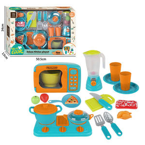 Juguete de Cocina para Niños, Licuadora de Juguete, Freidora de Aire, Microondas, Batidora de Varillas, Juego de Cocina Educativo para Niños - Product Image 2