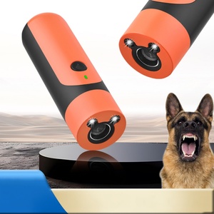 Répulsif à ultrasons pour chiens avec deux lumières clignotantes, fréquence variable à 3 vitesses 25000-40000Hz, rechargeable par USB-C 300mAh - Product Image 2
