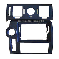 Cadre d'autoradio pour Hummer H2 H3 avec kit vidéo d'aide à la marche arrière pour une navigation automobile améliorée