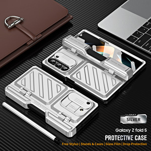 La última funda plegable para teléfono Z Fold 5 4 Slide Camera Screen Protector a prueba de golpes Kickstand para <span class=keywords><strong>Samsung</strong></span> Galaxy Z Fold 5 - Product Image 6