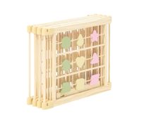 Parc en bois pour enfants Extra Large Pop up Portable Toddler Kids 'Playpens Octogone Portable Intérieur de 2 ans à 5 ans
