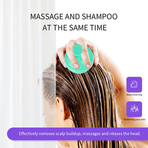 Cepillo de Masaje Manual para el Cuidado del Cabello y Peine para Champú, Ecológico, Suave, Adhesivo, Estilo Japonés y Coreano, Uso Comercial, Material PP/TPR - Product Image 3