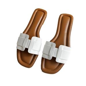 Toptan İngiltere tek rahat düz terlik kadınlar için PVC astarı ışık özelliği artı boyutu 36-41 - Product Image 4