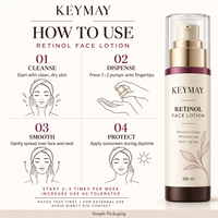 Lotion pour le visage au rétinol, anti-âge, raffermissante, hydratante, nourrissante, soin de la peau pour tous les types de peau, pompe, étiquette privée, OEM, ODM
