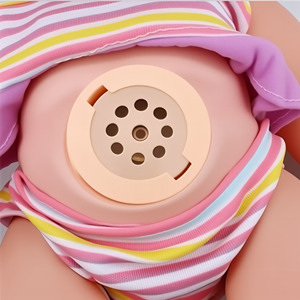 Bé Nói Chuyện mô-đun âm thanh bé khóc cười Papa Mama 4 âm thanh mô-đun Bóp hộp hình tròn cho đồ chơi - Product Image 2