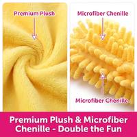 Jouet pour chien en peluche durable et couineur, interactif, résistant à la mastication, pour le nettoyage des dents, fournitures pour animaux de compagnie pour l'entraînement et le jeu des chiots