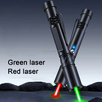 Pointeur laser vert, lumière laser longue portée, rechargeable par USB Type-C, pointeur laser rouge