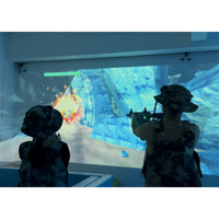 Machine de tir VR/AR pour gagner de l'argent, simulateur de tir VR, tir au laser, jeu de projection interactif pour usage commercial