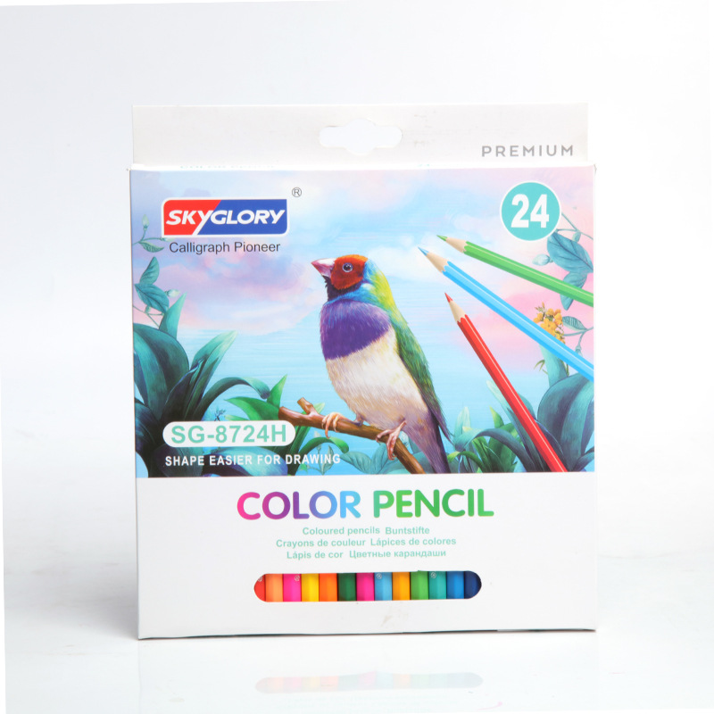 12/24/36 цветов предварительно заточенный цветной карандаш художественные карандаши для рисования карандаш для эскизов