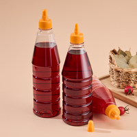 Distributeurs de condiments en plastique gradués pour aliments pour bébés, conception de contrôle des portions 2026, pour consommateurs soucieux de leur régime et de leur consommation calorique