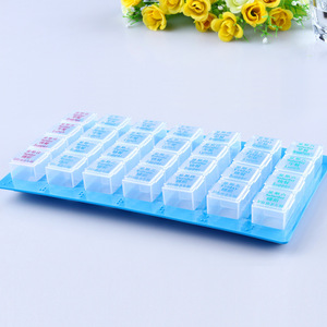 Pastillero Semanal Portátil de PP, Venta Directa de Fábrica, Estuche para Pastillas de Suplementos Saludables para un Fácil Almacenamiento - Product Image 5