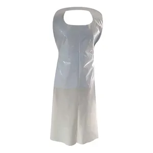 Disposable HDPE & LDPE Aprons without sleeves