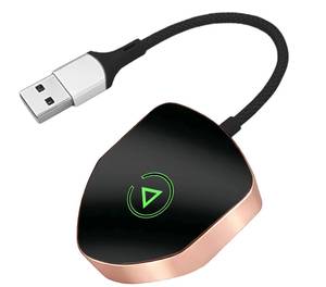 Adaptador Inalámbrico para Auto Android Auto 2 en 1 con CarPlay BT 5.4, Cable de Extensión, Plug and Play, Caja Inteligente CarPlay - Product Image 1