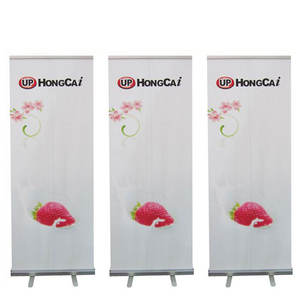 Présentoir d'exposition de haute qualité bon marché bannière enroulable simple face personnalisée <span class=keywords><strong>kakemono</strong></span> support de bannière enroulable rétractable en aluminium - Product Image 2