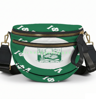 Sac bandoulière OES Order of the Eastern Star Sorority, design élégant avec lettres grecques, sac banane unisexe pour les voyages en plein air