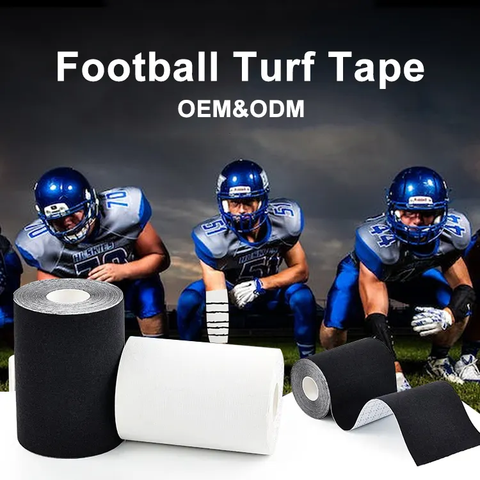 Factory Wholesale Cotton Water Activated Single Sided Kinesiology Tape Bulk Sports Extra Wide Turf Tape for Arms
