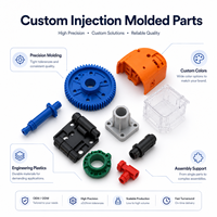 Pièces moulées par injection plastique sur mesure, engrenages, boîtiers et supports de précision OEM ODM, service complet, ISO9001, RoHS, REACH