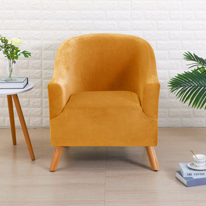 <span class=keywords><strong>Housse</strong></span> de <span class=keywords><strong>fauteuil</strong></span> <span class=keywords><strong>club</strong></span> en velours, <span class=keywords><strong>housse</strong></span> de <span class=keywords><strong>fauteuil</strong></span> tubulaire <span class=keywords><strong>extensible</strong></span> et douce <span class=keywords><strong>pour</strong></span> salon et chambre à coucher, protection de <span class=keywords><strong>fauteuil</strong></span> lavable et amovible - Product Image 3