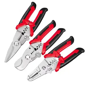 multifunctional network cable stripping cutter automatic terminal crimper crimping tool electrician tools wire stripper