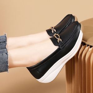 Zapatos de Mujer de Cuero Genuino, Estilo Moderno 2026, Ligeros, Antideslizantes y Casuales - Product Image 4