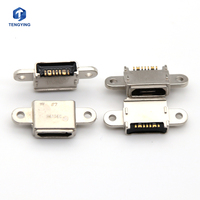 Soket Konektor Pengisi Daya Colokan Port Pengisian Data USB Tipe-c untuk Samsung S10 S10 PLUS S10E S20 NOTE 20 PLUS