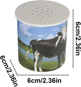 Moo Moo Box Inverted Miracle Wolf Sheep Accessoires de jouets en plastique ABS Chirping Sound Baby Home Theatre Cadeaux de Noël Haut-parleurs - Product Image 6