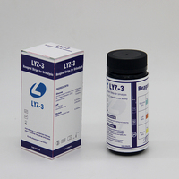 Bandelettes de test urinaire LYZ en gros pour usine : uric 3v, glucose, pH, protéines