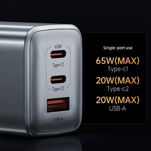 Nouvelle tendance Chargeur rapide portable GaN 65W Adaptateur de téléphone portable de haute qualité pour smartphone - Product Image 4