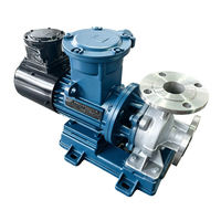 Pompa Air Anti Ledakan Horizontal Pompa Transfer Bahan Kimia Minyak Sentrifugal Motor Besi Cor Baja Tahan Karat Tembaga untuk Industri