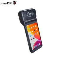 Terminal POS Portátil Android 13 de 5.5 Pulgadas, 3GB de RAM, 16GB SSD, Compatible con Impresión de Códigos de Barras 2D, Wi-Fi, 4G SIM, Bluetooth, USB, NFC