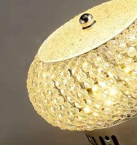 Lámpara de techo pequeña con cuentas de cristal para pasillo, lámpara de techo para balcón - Product Image 5