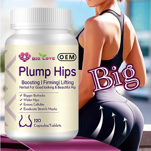 Compresse Naturali Antiossidanti per l'Aumento di Glutei e Fianchi, con Ingredienti Biologici per Supportare una Forma <span class=keywords><strong>Curvy</strong></span> e una Silhouette Più Piena, Integratore Erboristico per - Product Image 2